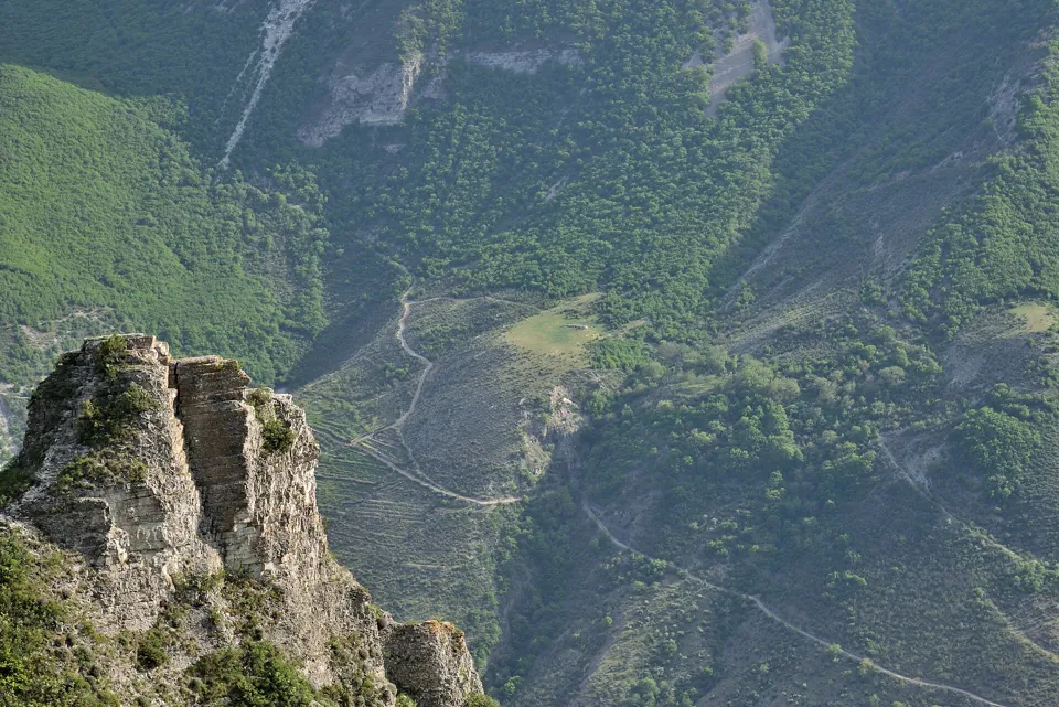 Sulak Canyon: depth and light